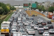 ترافیک سنگین در تمامی محورهای اصلی تهران