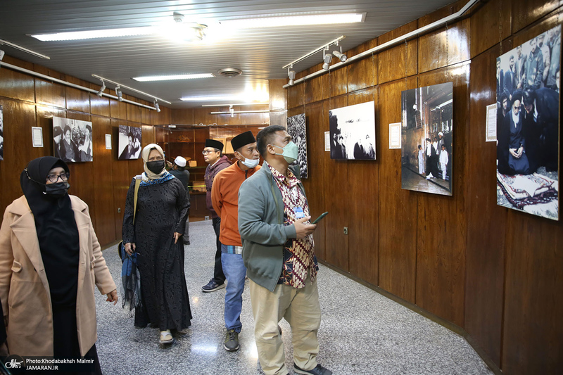 بازدید جمعی از اساتید دانشگاه‌های کشور اندونزی از جماران‎‎