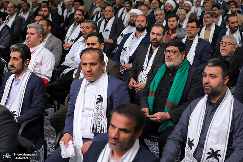 دیدار دست‌اندرکاران دومین کنگره 24 هزار شهید استان خوزستان با رهبر معظم انقلاب