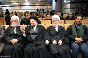 مراسم اولین ساگرد حضرت آیت الله رحمت در حرم مطهر امام خمینی (س)