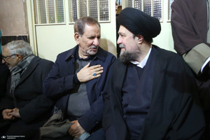 مراسم سالگرد رحلت آیت‌الله سید محمد موسوی بجنوردی در حسینیه جماران  -2