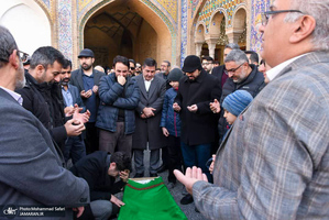 مراسم تشییع و خاکسپاری پیکر اشرف بروجردی