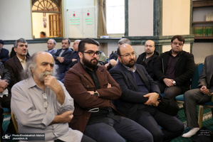 مراسم ترحیم پدر همسر حجت الاسلام و المسلمین سید سراج الدین موسوی