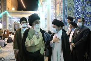 مراسم چهلمین شب درگذشت آیت الله العظمی سید محمدسعید حکیم در قم‎