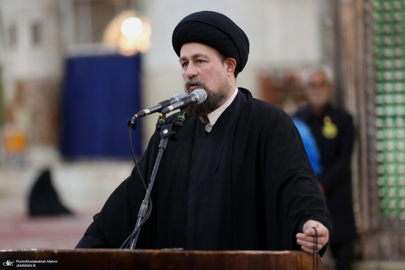 دیدار دبیرکل و کارکنان مجمع جهانی اهل بیت (ع) با سیدحسن خمینی