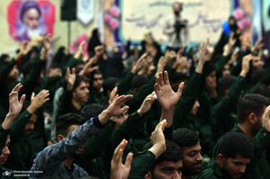 مراسم دعای کمیل در حرم مطهر امام خمینی (س)