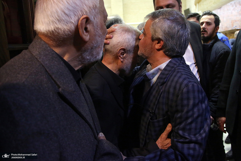 مراسم ترحیم مادر محمد شریعتمداری