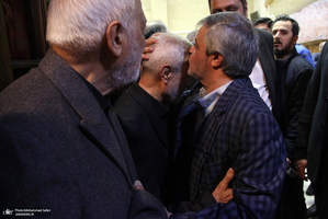 مراسم ترحیم مادر محمد شریعتمداری