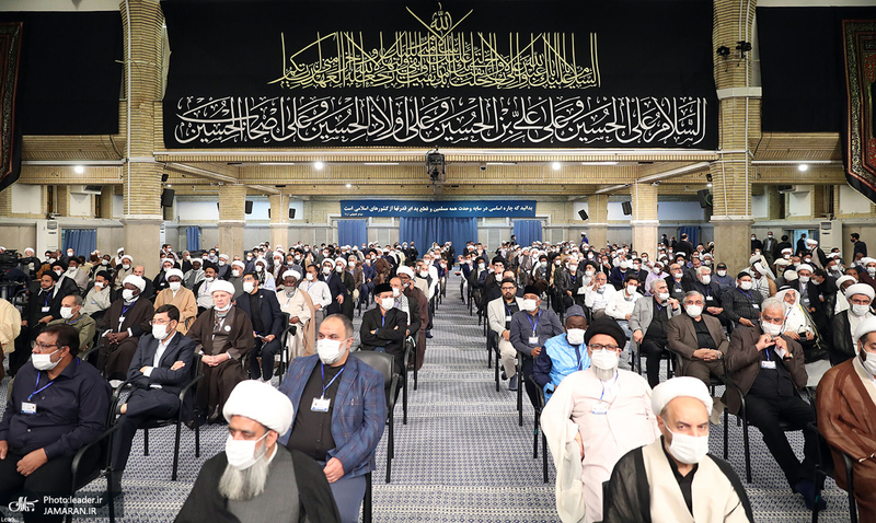 دیدار شرکت‌کنندگان در اجلاس مجمع جهانی اهل بیت(ع) با رهبر معظم انقلاب