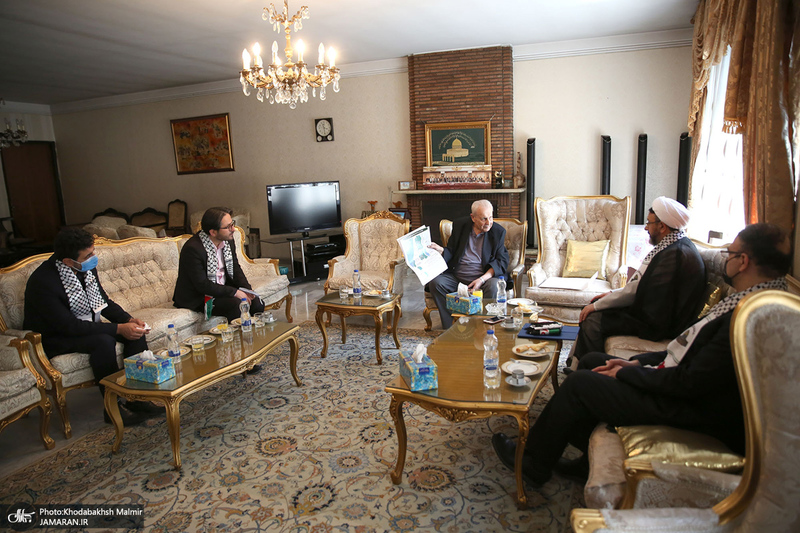دیدار سرپرست موسسه تنظیم و نشر آثار امام خمینی(س) با سفیر فلسطین در تهران/ صلاح زواوی