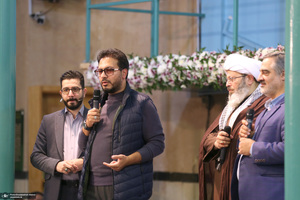 محفل قرآنی بسیجیان در حسینیه جماران