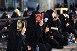 مراسم احیای شب بیست و سوم ماه رمضان در حرم مطهر امام خمینی (س)