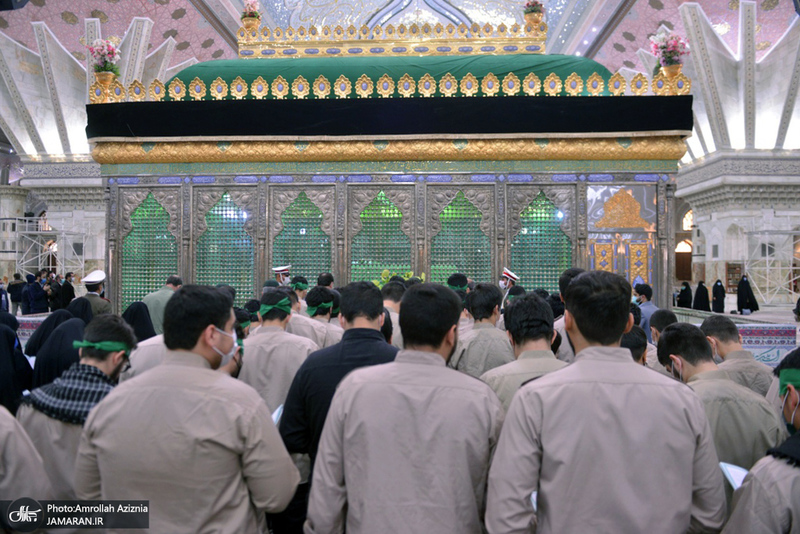 تجدید میثاق خادمین شهدای سپاه محمد رسول الله(ص) با آرمان های حضرت امام خمینی(س)