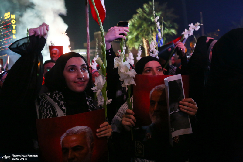 جشن پیروزی فلسطین در تهران