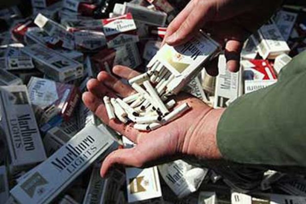 97780 نخ سیگار قاچاق در بیجار کشف و ضبط شد