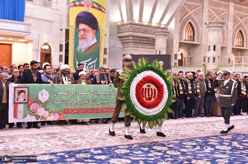 تجدید میثاق بسیجیان شهرداری تهران با آرمان های امام خمینی