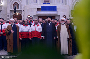 تجدید میثاق مدیران و کارکنان هلال احمر با آرمان های حضرت امام خمینی(س)