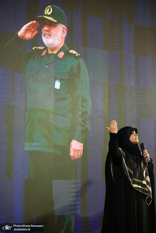 اولين سالگرد شهادت سپهبد حسين سلامى