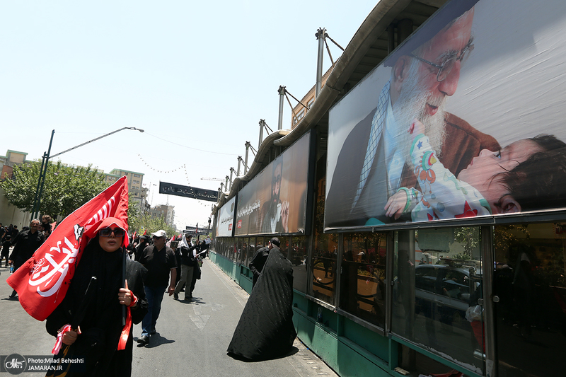 مراسم تشییع پیکر مطهر رهبر شهید انقلاب در تهران -11