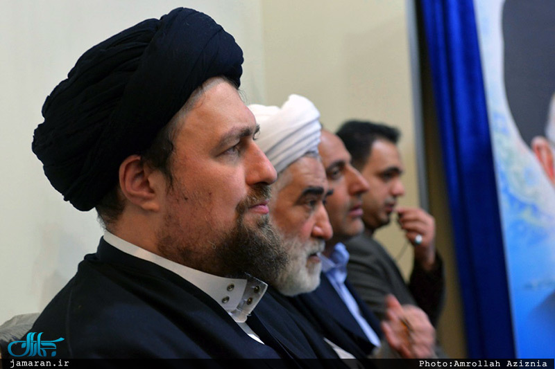 دیدار اعضای انجمن پرستاری استان قم با سید حسن خمینی