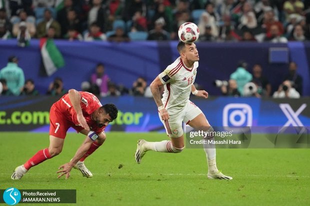 امارات ۱۰ نفره با خوش شانسی به فلسطین نباخت!