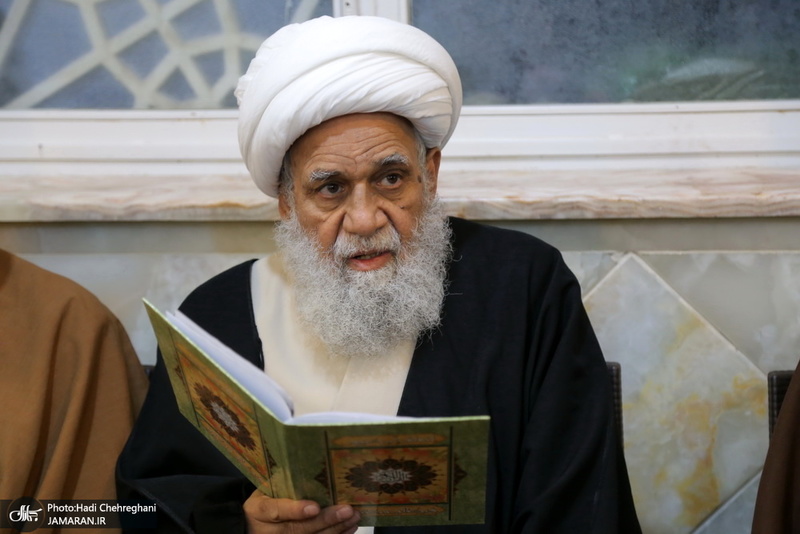 مراسم شب هفتم آیت الله سید ابوالفضل میرمحمدی(ره) در قم