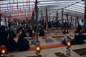 مراسم مهمانی لاله ها در گلزار شهدای بهشت زهرا (س)