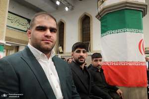 دیدار قهرمانان و مدال‌آوران ورزشی و المپیادهای علمی جهانی با رهبر معظم انقلاب