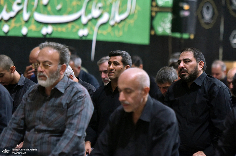 مراسم عزاداری ظهر عاشورا در حرم مطهر امام خمینی