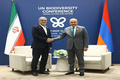 دیدار پزشکیان و نخست وزیر ارمنستان در حاشیه اجلاس سران هفدهمین کنفرانس اعضای کنوانسیون تنوع زیستی + عکس