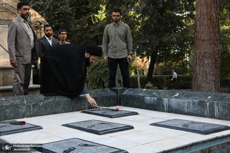 سخنرانی سید علی خمینی در دانشگاه تهران