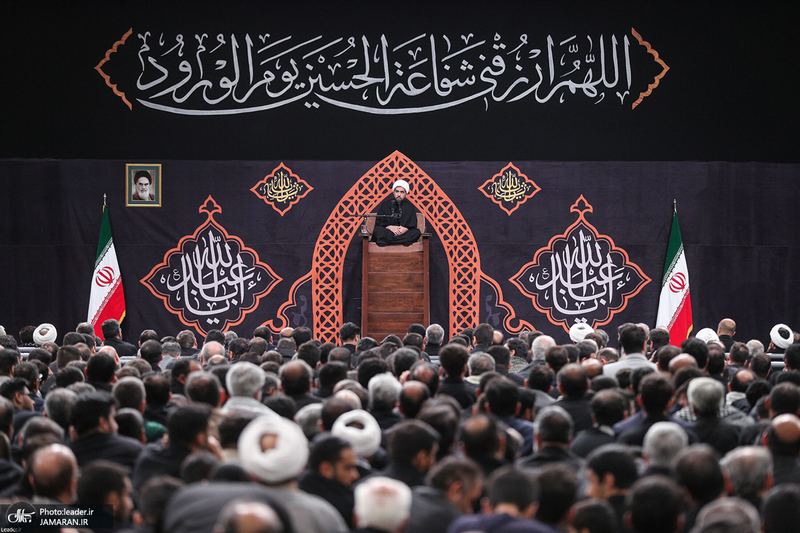 دومین شب مراسم عزاداری حضرت اباعبدالله الحسین (ع) در حسینیه امام خمینی