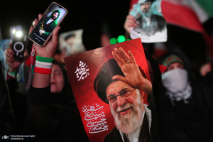 اجتماع حمایت از رزمندگان در مقابله با دشمن آمریکایی - صهیونی در پرند -2