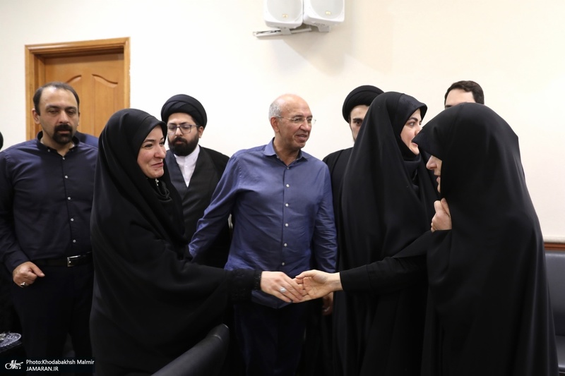 دیدار رئیس جمهوری با آیت الله سید حسن خمینی