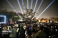 آیین رونمایی از بزرگترین مجسمه اقتباسی ایران (8)