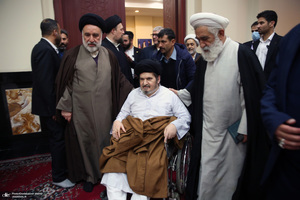 مراسم بیست‌و‌نهمین سالگرد ارتحال حاج سید احمد خمینی و بزرگداشت آیت‌الله بجنوردی  2