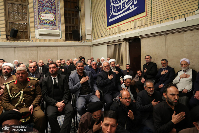 مراسم بزرگداشت شهید حاج قاسم سلیمانی و همرزمانش در حسینیه امام خمینی (ره)