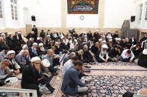 مراسم عزاداری شهادت امام صادق (ع)  در بیت آیت الله العظمی شبیری زنجانی