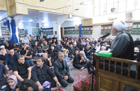 رحلت حضرت رسول اکرم(ص) و شهادت حضرت امام حسن مجتبی(ع) در دفتر مرحوم آیت‌الله العظمی یوسف صانعی(ره)