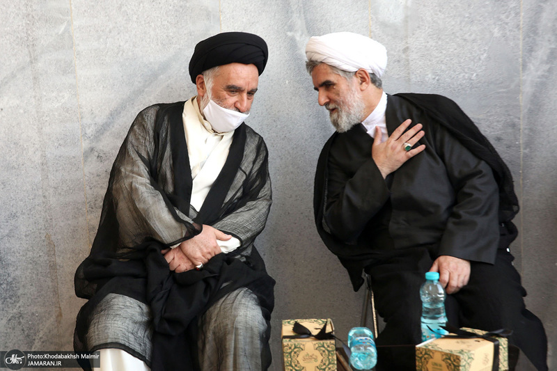 مراسم سالگرد مادر حجت الاسلام و المسلمین ساعدی در حرم امام خمینی‎ (س)