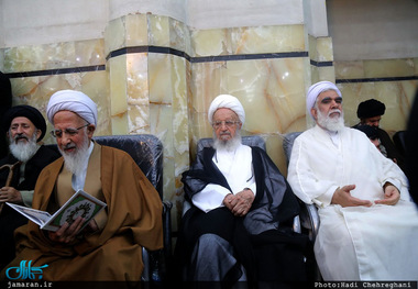 مراسم سالگرد ارتحال آیت الله العظمی بهجت(ره) و بزرگداشت آیت الله ایمانی در قم