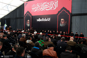 مراسم بزرگداشت شهیدان سید حسن نصرالله و سید هاشم صفی الدین در بیروت