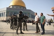 حمله به نمازگزاران فلسطینی در مسجد الاقصی