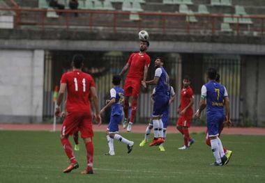 پیروزی سپیدرود رشت برابر قشقایی شیراز زیر بارش باران