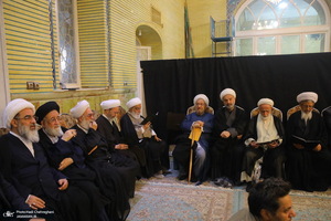 مراسم بزرگداشت همسر مرحوم آیت الله سید حسن طاهری خرم آبادی 
