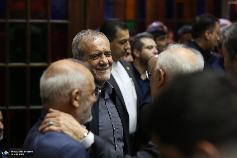 مراسم ختم بدرالسادات عراقچی خواهر وزیر امور خارجه