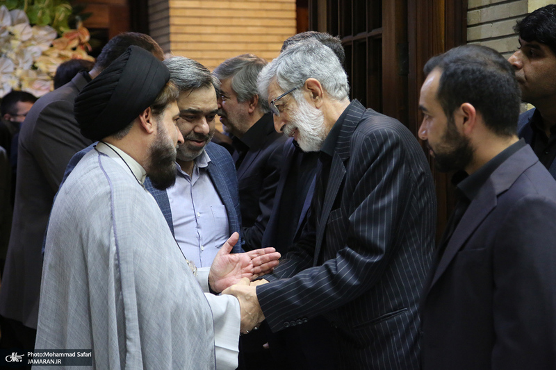 مراسم بزرگداشت مادر غلامعلی حدادعادل - 1