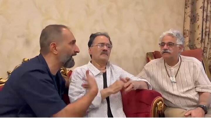 اشک‌ ذوق مجری قدیمی از دیدار دوستانش
