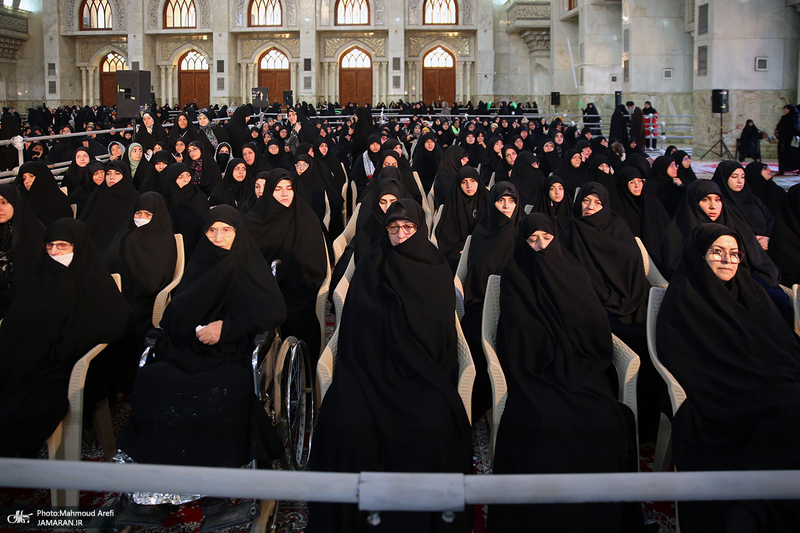 حضور شخصیت‌های سیاسی و مسئولان کشوری و لشکری در مراسم سالگرد ارتحال حضرت امام خمینی (س) -3