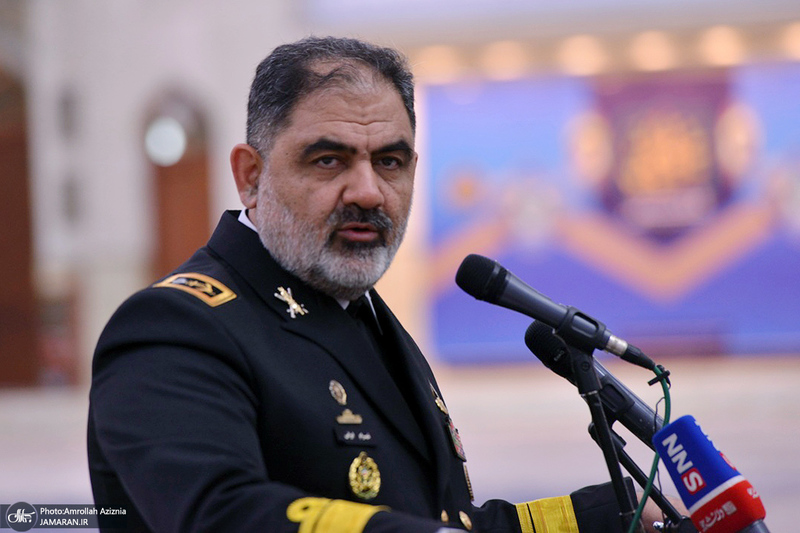 تجدید میثاق فرمانده و کارکنان نیروی دریایی ارتش جمهوری اسلامی ایران با آرمان‌های امام خمینی(س)